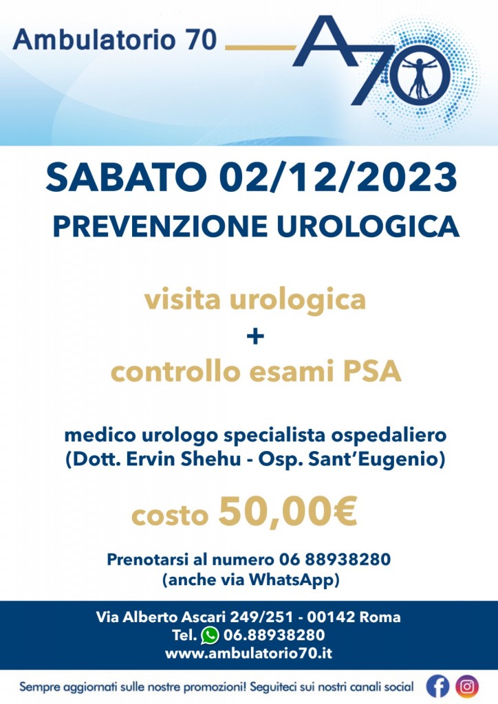 Prevenzione urologica